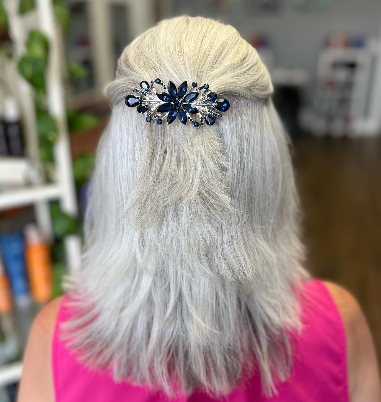 Wedding Half-Up Hair