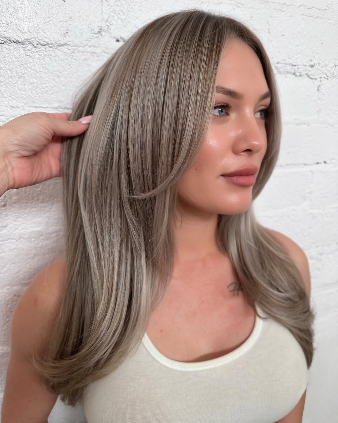 Cool Ash Blonde Highlights