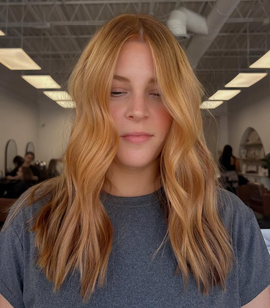Strawberry Highlights Copper Lowlights