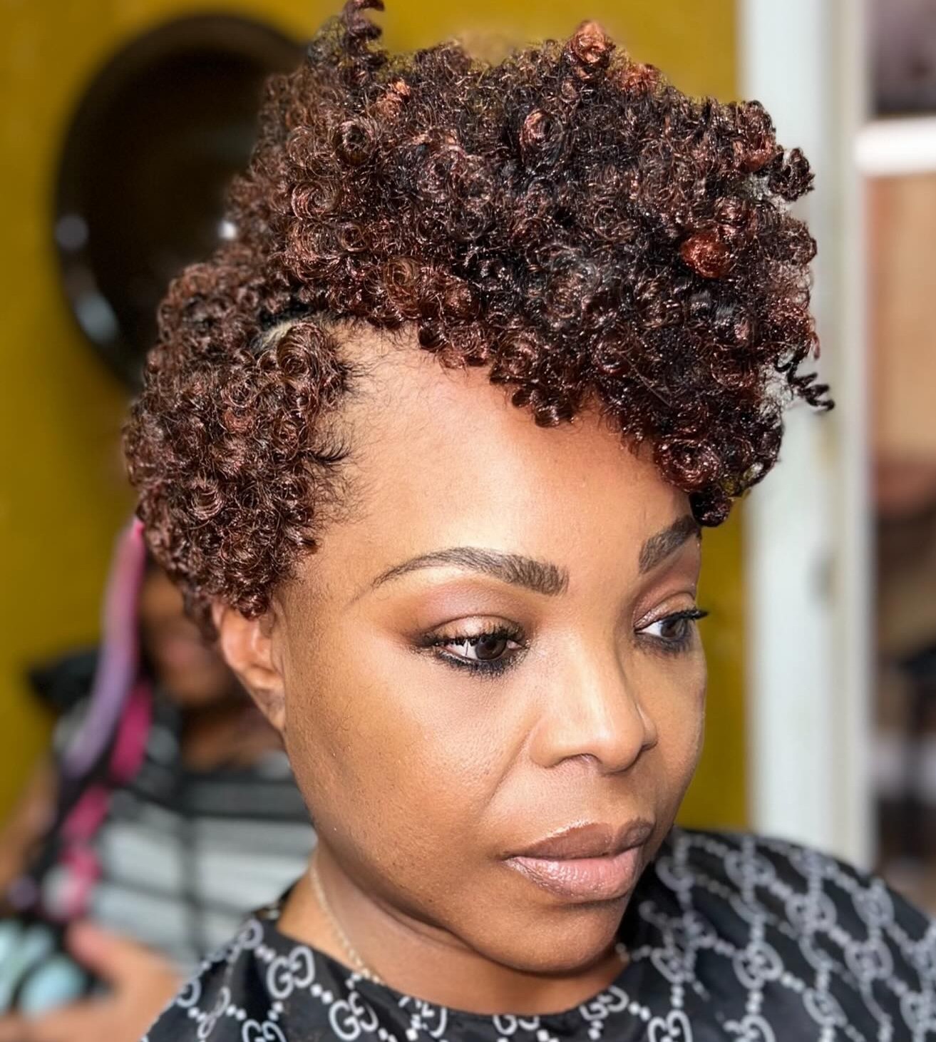 Crochet Pixie Style with Bangs
