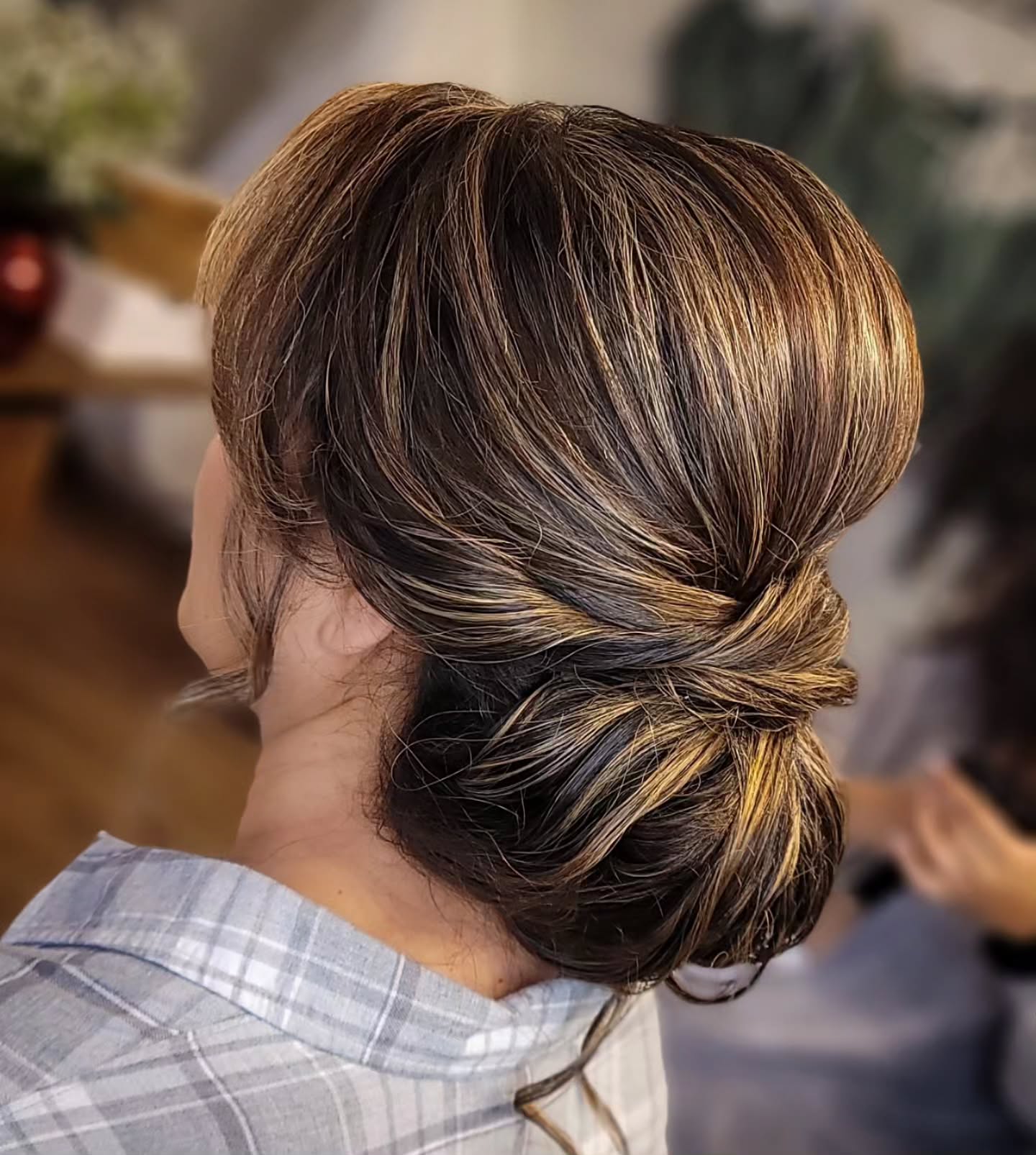 Chic Mother of the Bride Chignon