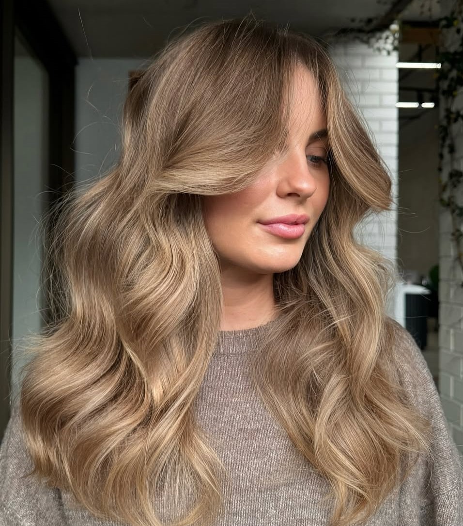 Dark Golden Blonde Highlights