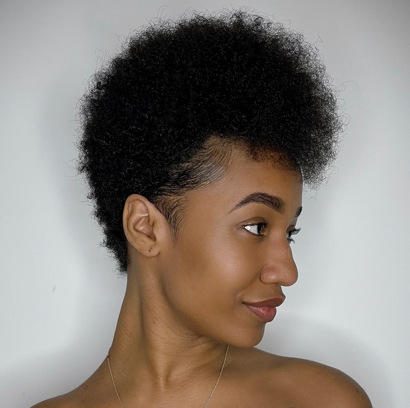 Tapered Afro for Women