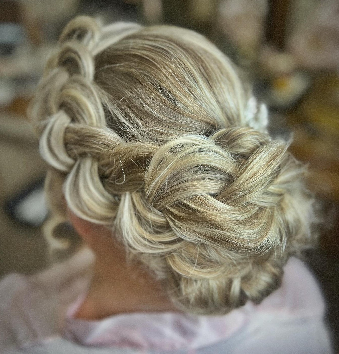 Pretty Mother of the Bride Braids