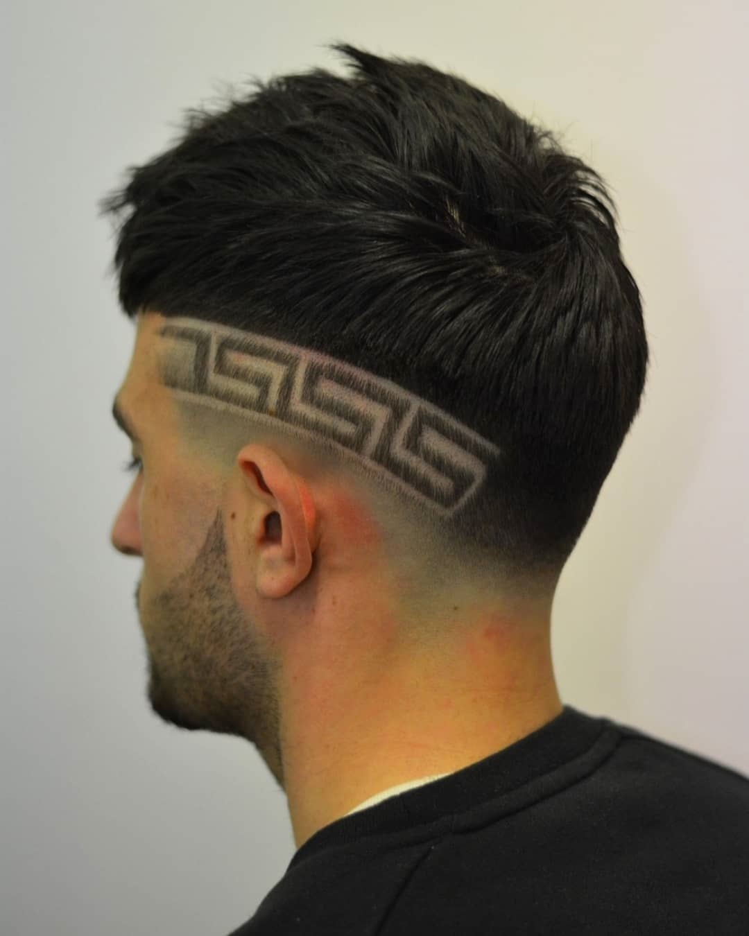 Skin Fade and Greek Patterns