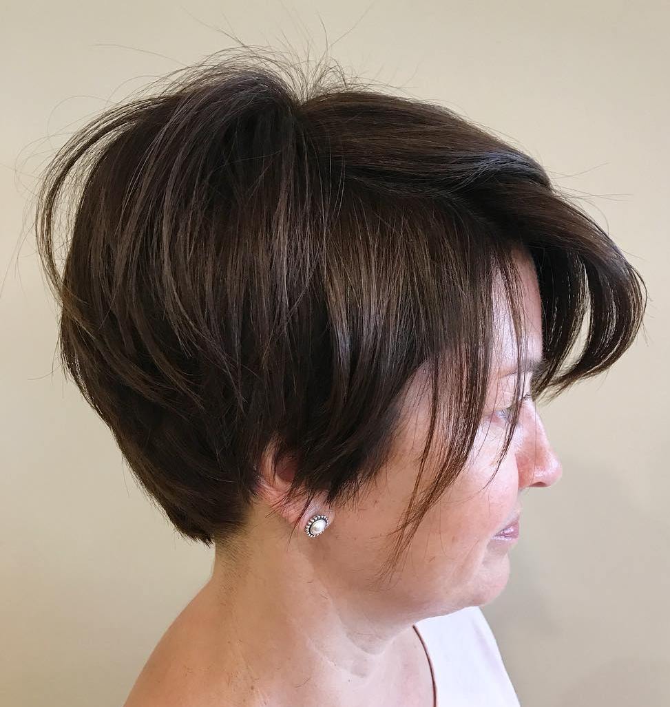60 Unbeatable Haircuts for Women over 40 to Take on Board ... (500 x 528 Pixel)